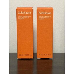 Sulwhasoo Gentle Cleansing Oil 25ml/.84oz - 2-Pack Bundle